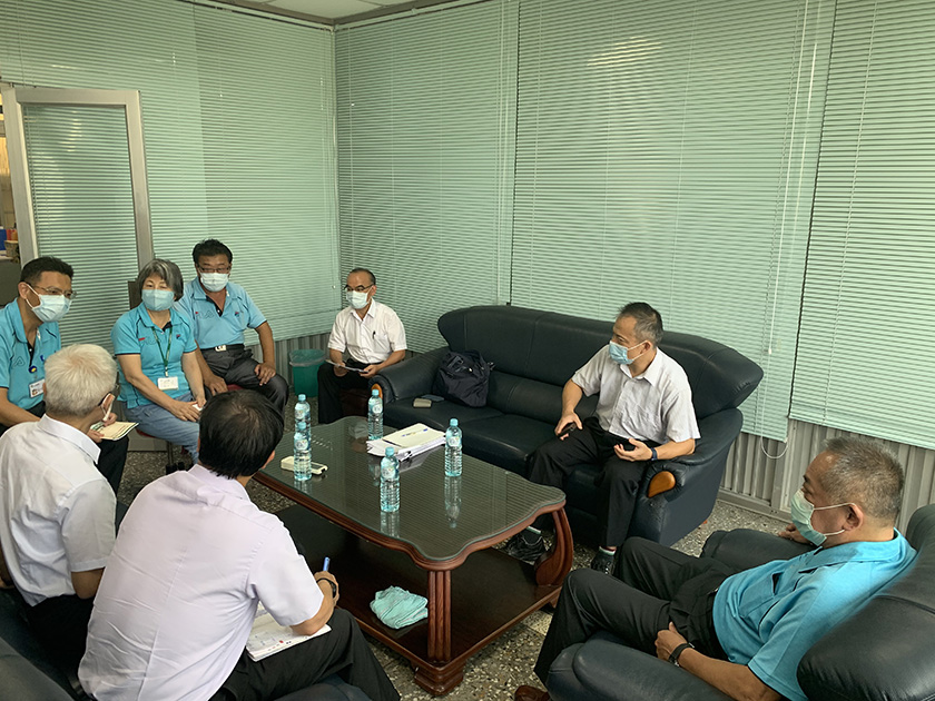 110年09月24日拜訪大林鎮農會